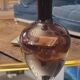 Vase verre italien 70's