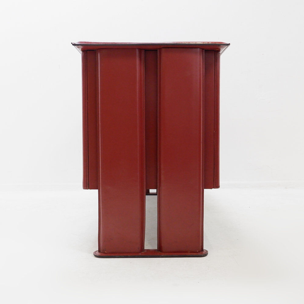 Leather buffet by De Couro from Brazil - 1980s