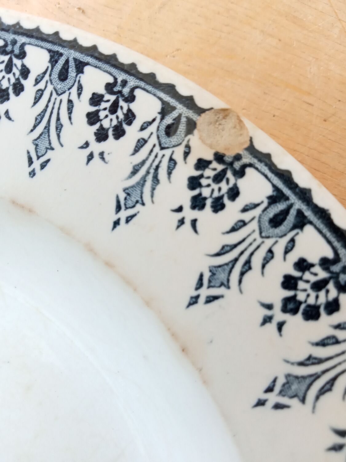 Three soup plates in Terre de fer, Sarreguemines, Algiers