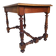 Table bureau Louis XIII en noyer • Petite table de milieu style Renaissance