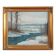 Painting „The Winter Brook”, Scandinavian design, 1970s