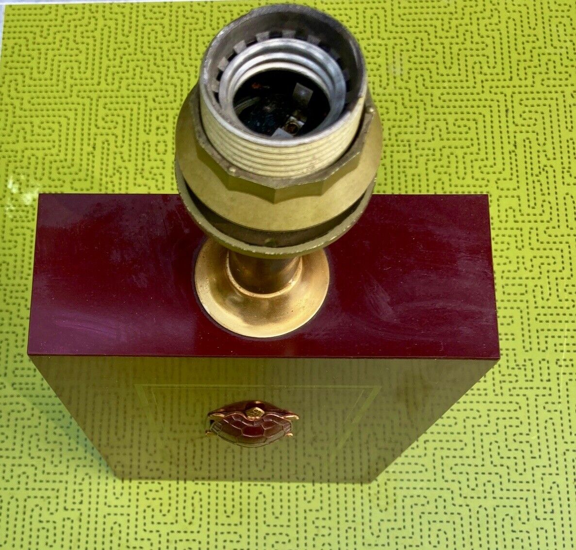 Vintage lamp model torteva france 1970s -maison le dauphin