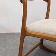 Set of 4 Baumann sled chairs, France circa 1970.