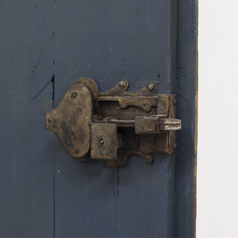 Folk art painted bridal wardrobe