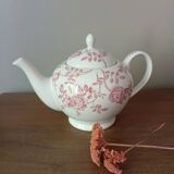 Théière décor à la rose de Churchill - England