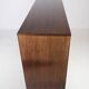Low buffet with jealousies doors in rosewood from the 60s