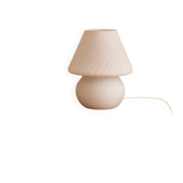 Vintage opal glass lamp – Murano style