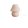 Vintage opal glass lamp – Murano style