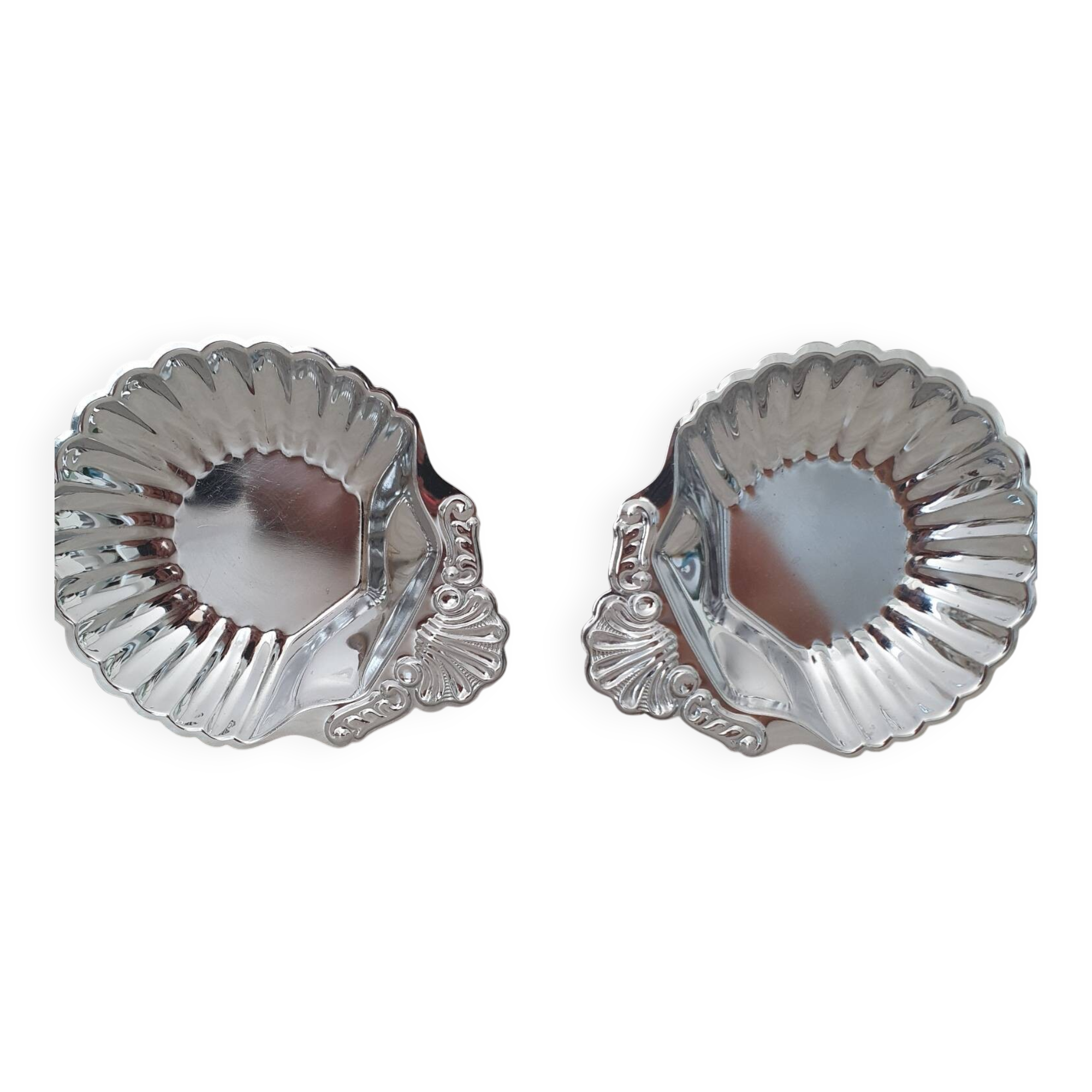 Coupelles / Vide poche Coquille Saint Jacques en inox