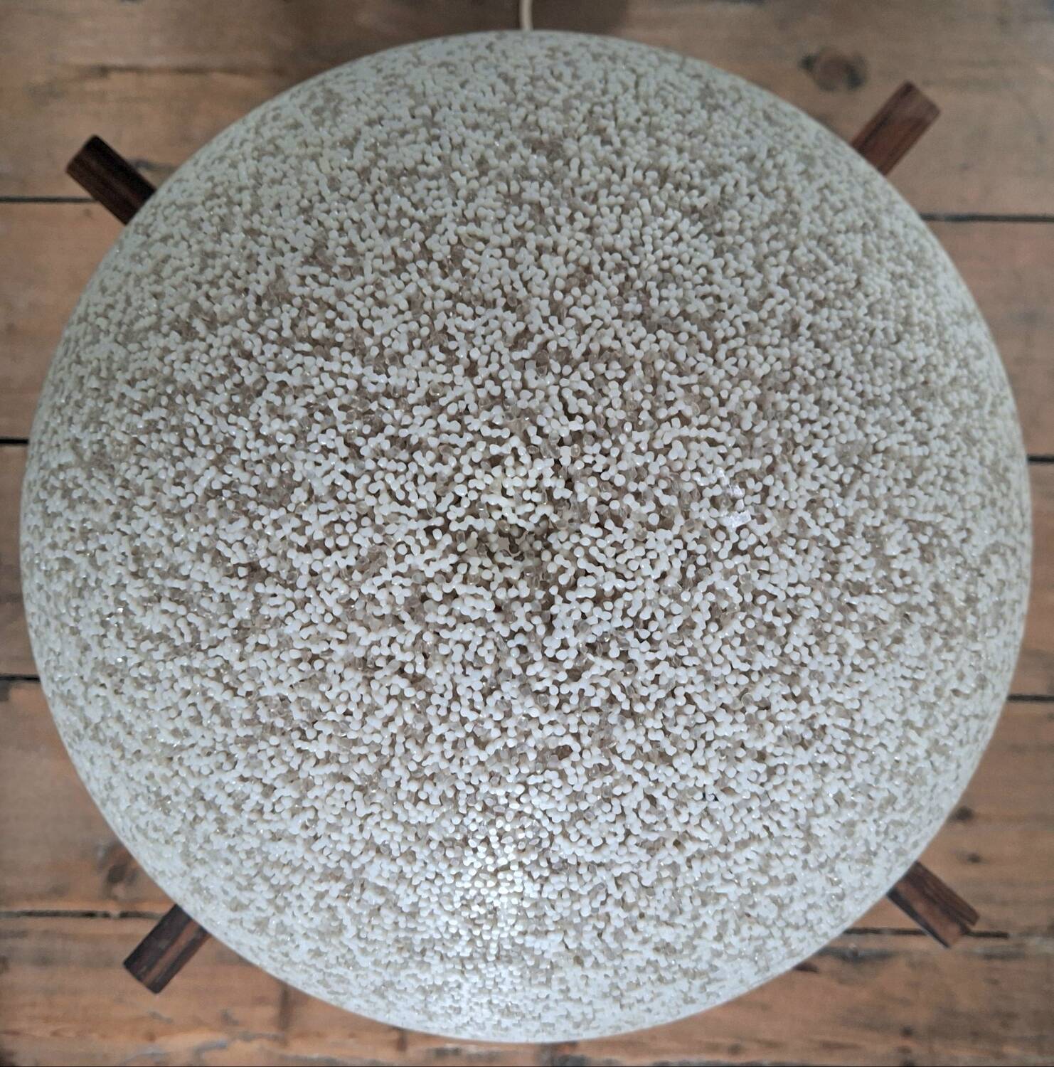 Large vintage table lamp, old light fixture