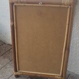 Miroir rotin 60's