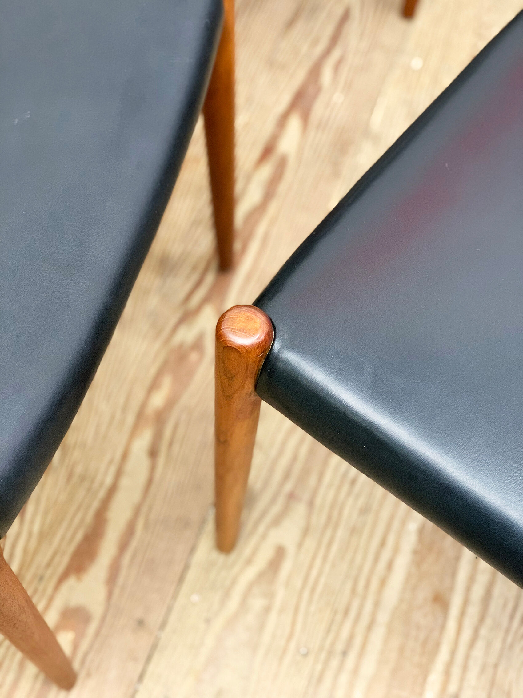 8 Danish Mid-Century Teak Dining Chairs #80 by Niels O. Møller for J. L. Moller, 1960s