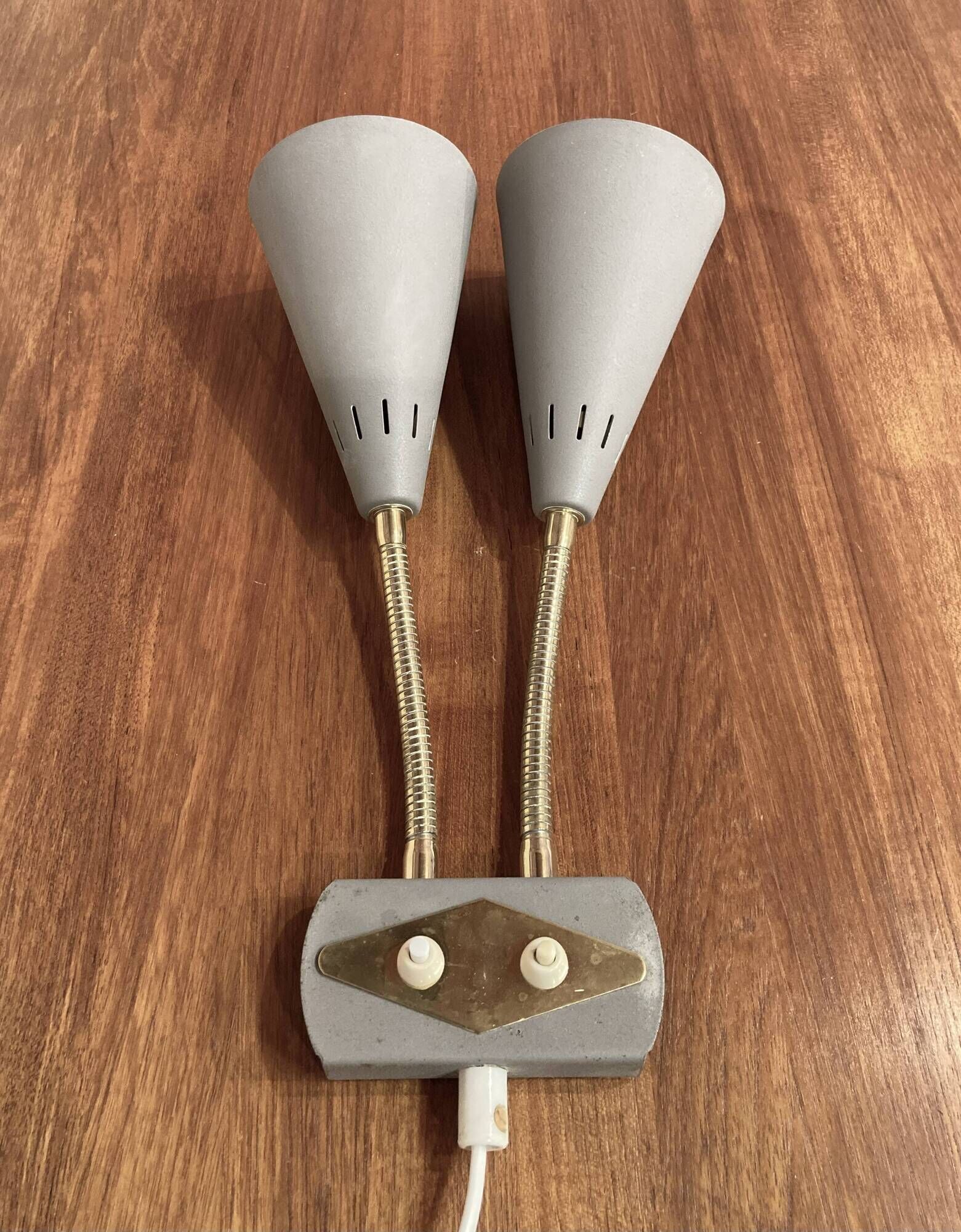 Large double wall light "1950 design".