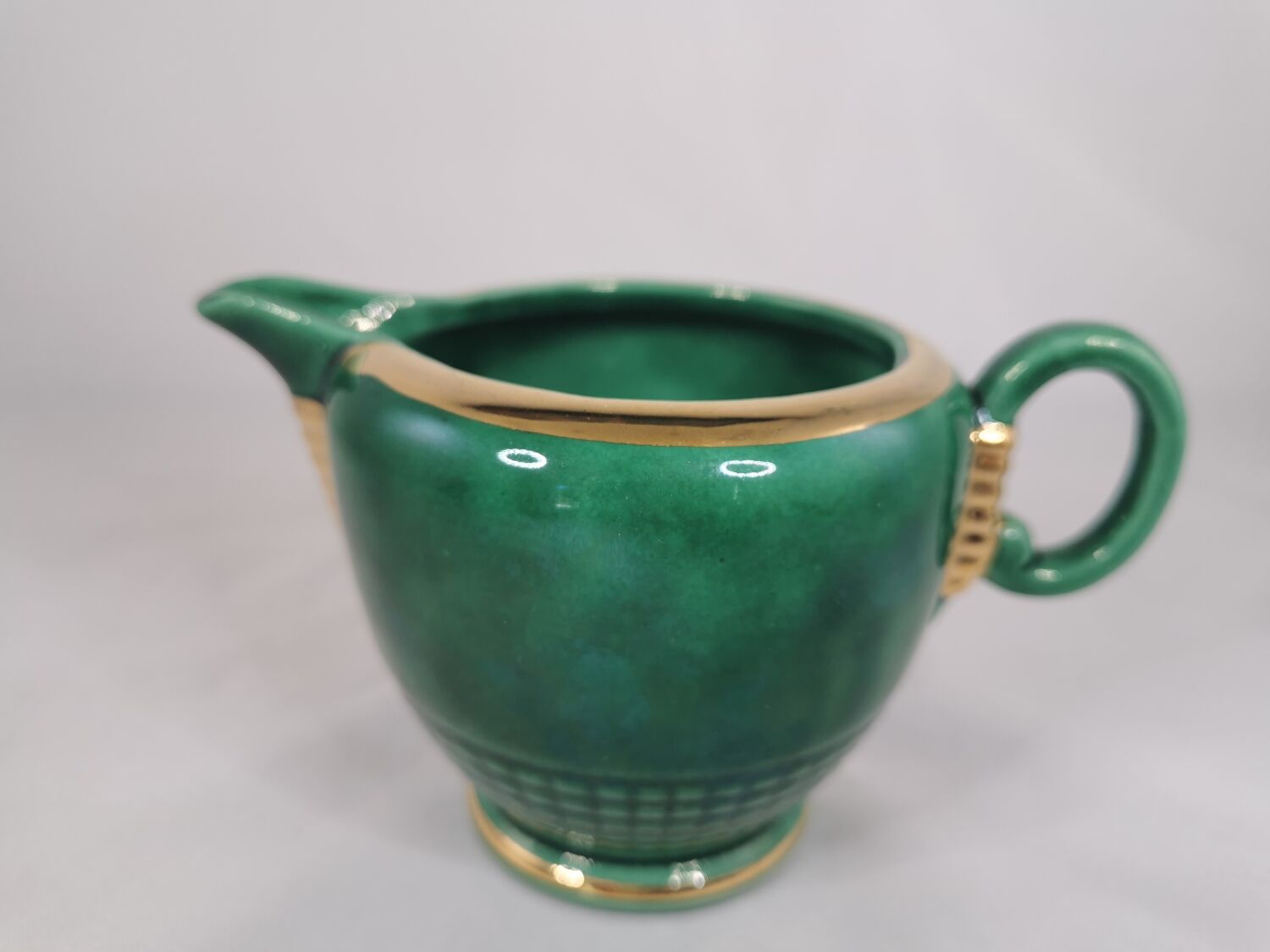 Service à thé DUO, Saint Clément, Vintage, vert