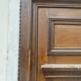 Louis XVI style trumeau in wood and patinated stucco 20th century