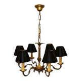 Louis XV style chandelier.
