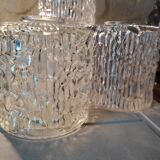Tulipe en verre moulé