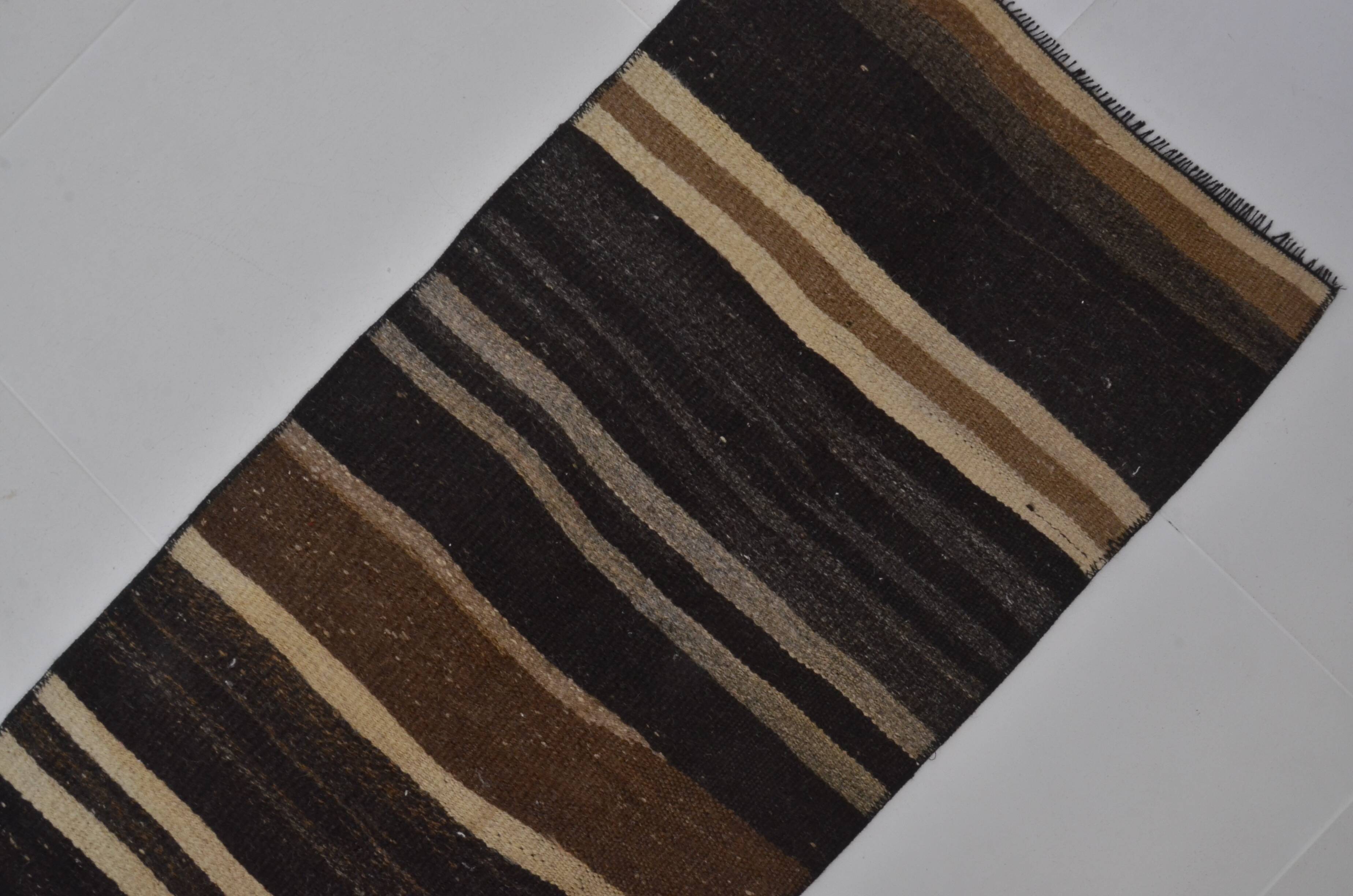 Vintage Anatolian Stripe Kilim Rug sku3880