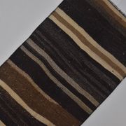 Tapis Kilim à rayures anatoliennes vintage sku3880