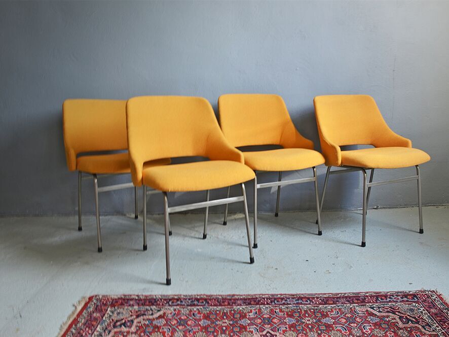 Cees Braakman Fm32 dining chairs from Pastoe 1960s