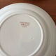 4 antique flat plates from Hte Boulenger et Cie in sepia ironstone, Lucie model.