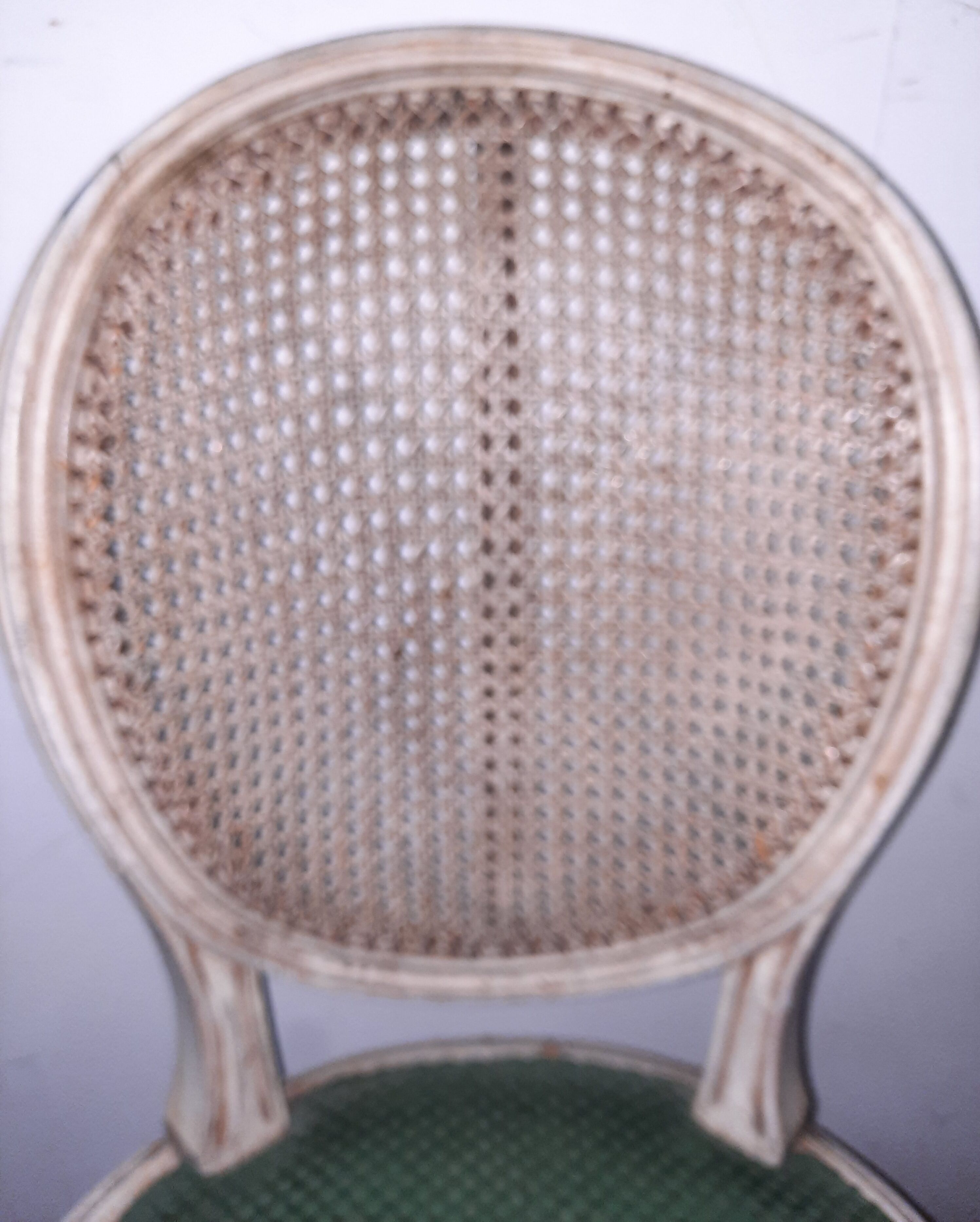 Suite of 4 Louis XVI style chairs