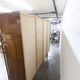 1960 Scandinavian wardrobe, atypical blond wood varnished, 4 doors 3