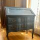Secrétaire classique bleu Louis XV