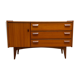 Commode coiffeuse Roger Landault 1960 en teck