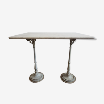 Marble bistro table