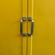 Armoire parisienne jaune poudrée 1950