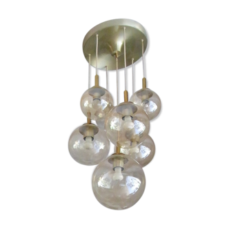 Hanging lamp glass Glashütte Limburg