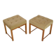 Pair of mid-century footstools 1960's