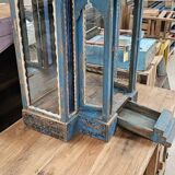 Old Art Deco teak display case