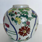 Faience ginger pot