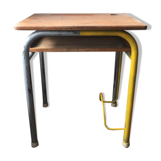 Wooden schoolboy desk