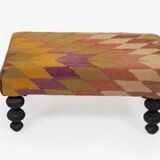 Turkish geometric footstool