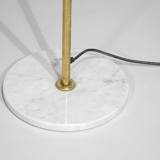Lampadaire diabolo vert