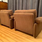 Pair of Coronado armchairs, designed by Tobia Scarpa, C&B Italia, 1960s