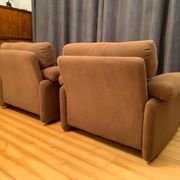 Pair of Coronado armchairs, designed by Tobia Scarpa, C&B Italia, 1960s