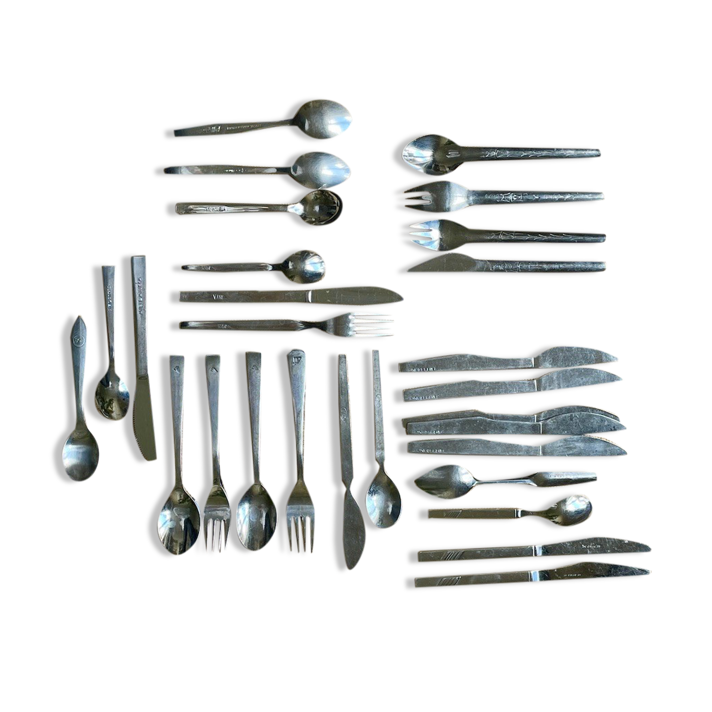 Set of cutlery aviation collection