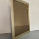 Old Belgo Chrome mirror bronze glass design from the 70s vintage