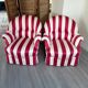 Paire de fauteuil crapaud style rococo