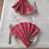 4 serviettes authentique bistrot