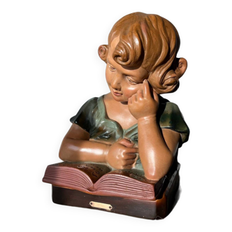 Plaster bust – The Reader “under study”