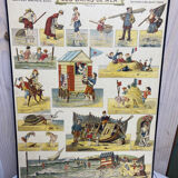 Vintage board "Les bains de mer"