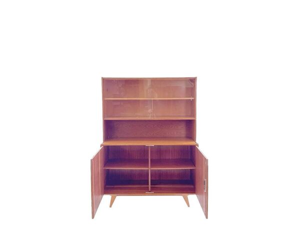 Buffet haut vitré U-450 vintage – Jiroutek pour Interier Praha