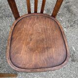 Pair of Baumann bistro chairs