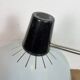 Lampe de bureau industrielle grise d'Elektrosvit, années 1970