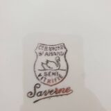 Plat vintage modèle saverne